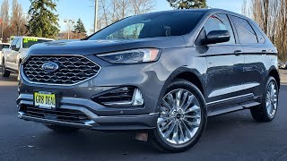 New 2022 Ford Edge Titanium [upl. by Nesnaj]