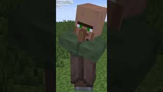 Dance with the unemployed villager😆 minecraftanimation shorts [upl. by Doralin]