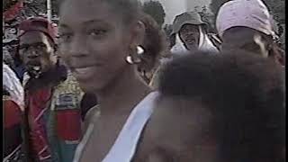 Dominican Carnival 1996  With Sensay Masqueraders Clad in Salisbury Village [upl. by Desdamonna133]