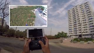 review Flycam jjrc x7  hướng dẫn bay amp test return home battery outside by cafexemohinh [upl. by Idell]