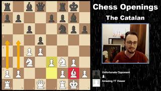 How to play the Catalan  10Minute Chess Openings [upl. by Engelbert635]