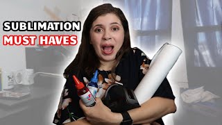 What you need to get started with sublimation for beginners [upl. by Bertilla591]