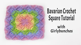 Bavarian Crochet  Tutorial  Girlybunches [upl. by Billie483]