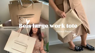 BÉIS travel work tote bag  Honest Review [upl. by Rivkah]