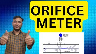 Orifice meter working  Orifice meter derivation [upl. by Stephens]