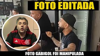 A FOTO DO GABIGOL COM A CAMISA DO CORINTHIANS FOI EDITADA [upl. by Notsrik]