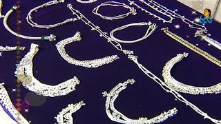 Latest Designer Light weight Silver Anklets [upl. by Ahsenre]