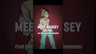 NEW OC MEET KASSEY music edit ocartist art drawing capcut musicoc oc newoc artdrawing [upl. by Ardnalak]