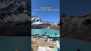 Gokyo Lake Nepal ytshorts shorts shortsfeed travel nepaltravel mountains nature lake nepal [upl. by Gerius771]