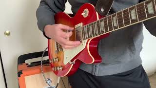 Epiphone Les Paul 60s quilt top  quick demo [upl. by Hax507]