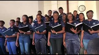 Tangeni Omuwa choir Ondangwa at Okaku Elcin church [upl. by Notsniw]