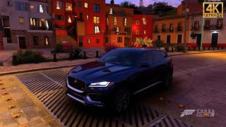 Jaguar F Pace S  Forza Horizon 5  Realistic Night Driving Experience Gameplay 4K60FPS [upl. by Erlinna]