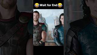 ThorBachao🤣  Thor ragnarok funny moments🔥shorts avengers thor loki [upl. by Edi62]