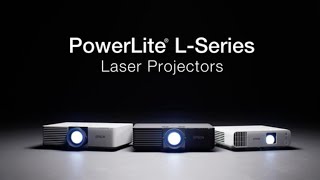 Epson’s PowerLite LSeries  Ultrabright Fixed Lens Laser Projectors [upl. by Acino]