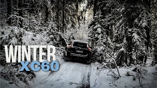 FIRST SNOW ❄️ VOLVO XC60 DRIVING THROUGH WINTER FOREST [upl. by Denyse920]