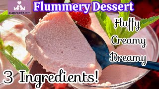 Flummery MUST TRY 3ingredient easy dessert [upl. by Modie983]