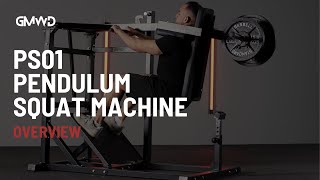 GMWD Pendulum Squat Machine PS01  Product Overview [upl. by Negah]