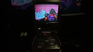 TMNT The Hyperstone Heist  Return of the Shredder Sega 1992 [upl. by Airdnek]