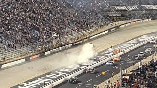 Xfinity Bristol Fall 2024 Race Finish from Stands [upl. by Ochs]