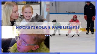 HOCKEYSKOLA GILLAT amp FAMILJEMYS MED TÄNDA LJUS [upl. by Conroy]