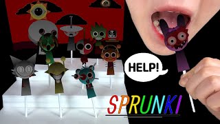 Delicious Sprunki Horror Mode MUKBANG  Sprunki Incredibox [upl. by Bourgeois752]