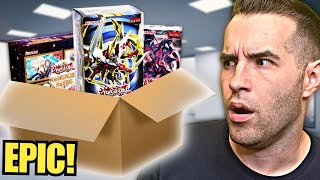 Opening A Mystery Box Full Of AWESOME Yugioh Products [upl. by Acinorej103]