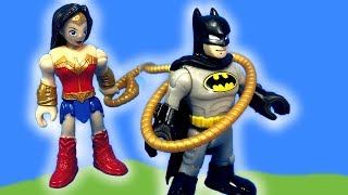 Imaginext Wonder Woman and Batman at Themyscira Island [upl. by Gahl]