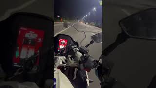 BMW g310r Top Speed with pillion [upl. by Soalokcin]