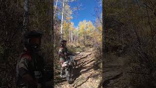 Taking the Honda CRF450RL on locals only routes in Moab UT [upl. by Cosme]