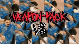 WEAPON PACK V8  GTA SA ANDROID [upl. by Adaminah953]