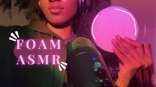 Rough Foam ASMR  The Most Satisfying Sound Triggers [upl. by Einafets]