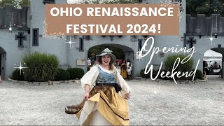 Ohio Renaissance Festival Opening Weekend 2024  Ren Faire Vlog [upl. by Charlene]