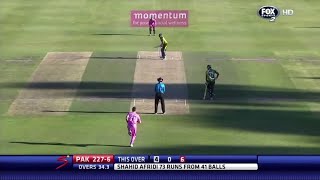 Shahid Afridi Vs Abd Villers Longest Six 158M Full Innings Highlights [upl. by Germaine418]