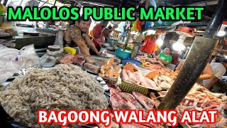 MALOLOS PUBLIC MARKET ARAW NG BLACK SATURDAY ANG DAMING NA MIMILI  MALAKING PALENGKE SA BULACAN [upl. by Damalus]