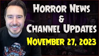 Jenna Ortega Out of Scream 7 FNAF Bluray Release and More  Horror News amp Channel Updates [upl. by Rik562]