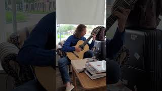 CLASSICAL GUITAR ROCKS  Dimitri Illarionov  one fine afternoon  Siccas Guitars  shorts [upl. by Slotnick]