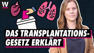 Das Transplantationsgesetz einfach erklärt [upl. by Oicnoel]