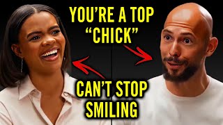 Andrew Tate Making Candace Owens BLUSH for 10 Minutes Straight [upl. by Nahshu646]