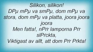 Robert Broberg  Silikon Lyrics [upl. by Snave]