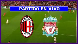 🔴 MILAN vs LIVERPOOL EN VIVO ⚽ JUEGA LUIS DIAZ  CHAMPIONS LEAGUE  FECHA 1  LA SECTA DEPORTIVA [upl. by Quinlan]