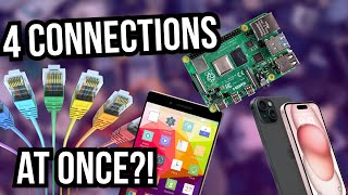 How to Combine 4 Connections at Once on Raspberry Pi [upl. by Celie]