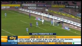 NapoliFiorentina 00 150111 [upl. by Norrab]