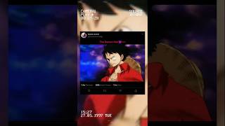 Luffy👒 vs bullet😈anime animefightshortsshortanimeshortsvideoonepiece luffyanimeeditnewanime [upl. by Godred546]