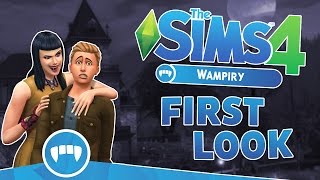 First Look I The Sims 4 WAMPIRY  Pakiet Rozgrywki [upl. by Storm]