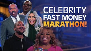 WOW Celebrity Family Feud Season 4 FAST MONEY MARATHON  Celebrity Family Feud [upl. by Sylram]