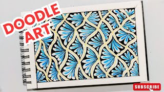 EASY DOODLE ART BY FINE MARKER ❤️doodleart art painting [upl. by Culbertson]