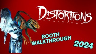 Distortions Unlimited 2024 Transworld Booth Walkthrough  NEW FOR 2024 ANIMATRONICS [upl. by Namrehs230]