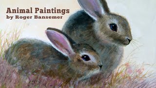 Animal Paintings by Roger Bansemer [upl. by Gabie790]