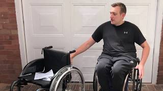 Kuschall K Series Wheelchair Review  Invictus Active [upl. by Eirrab]