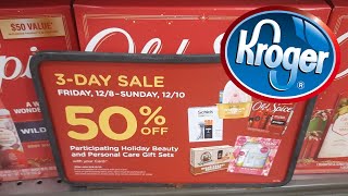 Kroger 3 Day Sale Personal Care Gift Sets 50 Off  1281210  InStore  Bonus Stouffers Deal [upl. by Eiramrefinnej]